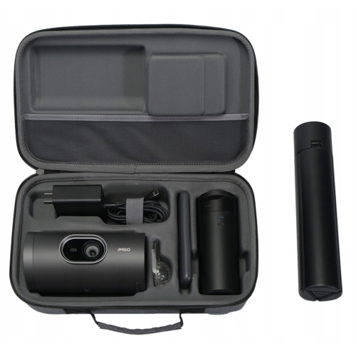 PicoPlay JMGO Bärbar Laser DLP-projektor + Stativ + Powerbank